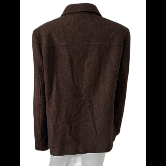 Gap Brown Wool Blazer/Shacket Size XL - Picture 2 of 6